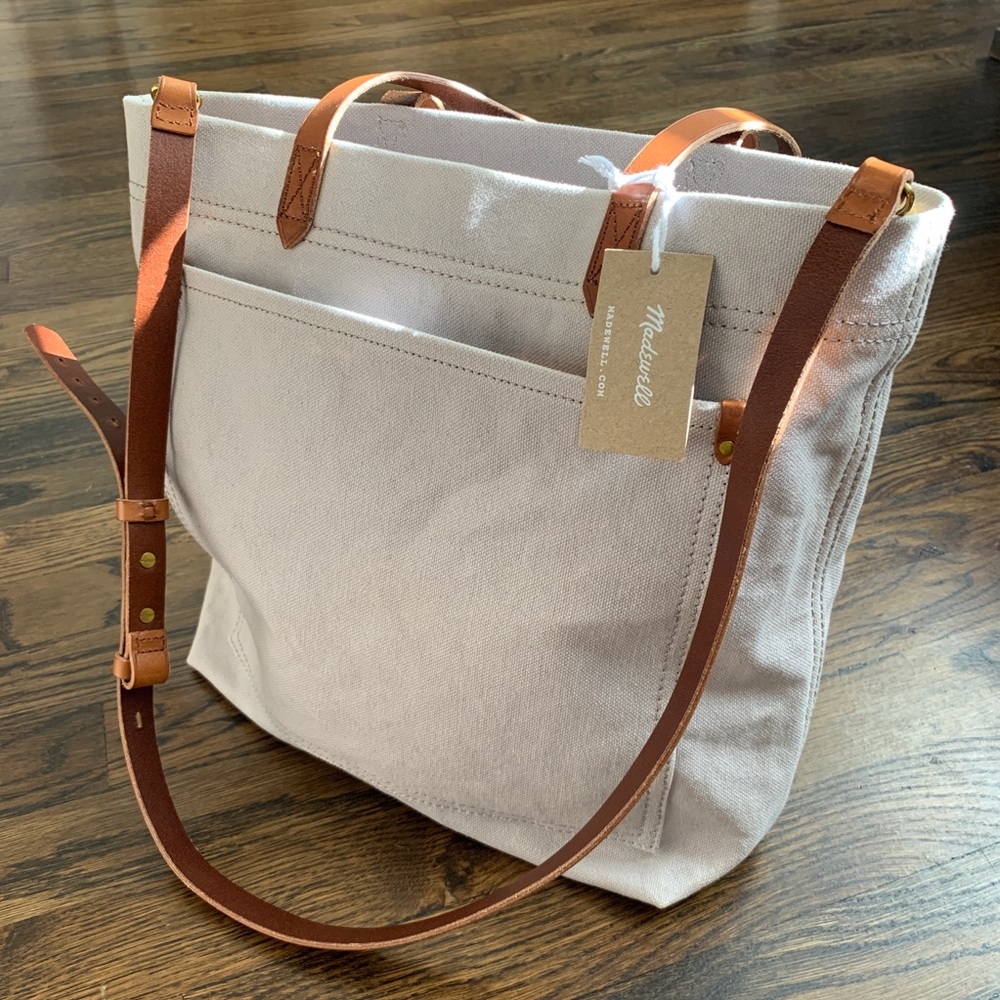 Madewell Canvas Medium Transport Tote Bag